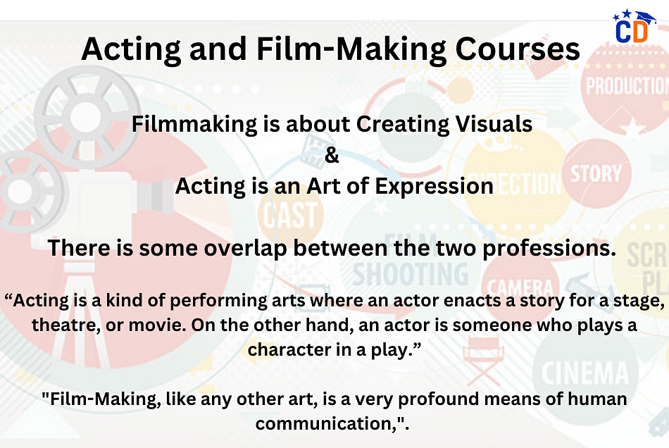 Acting and Film-making Course Overview