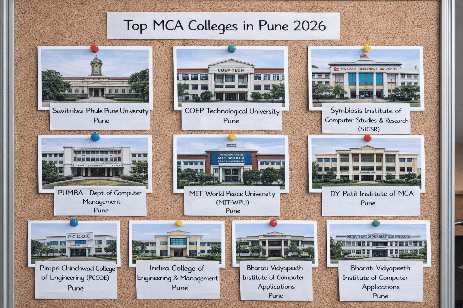 MCA colleges in Pune