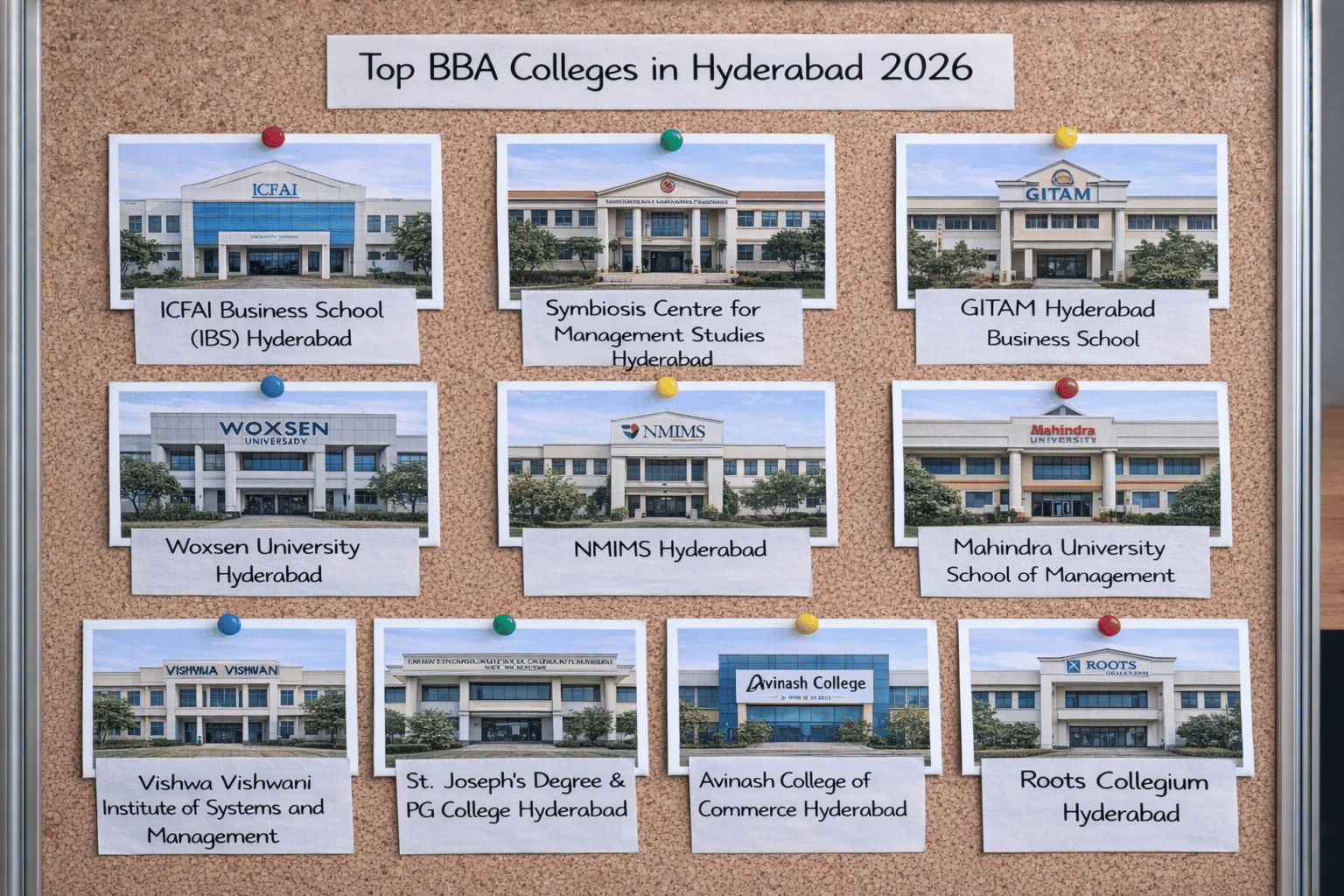Top BBA Colleges in Hyderabad