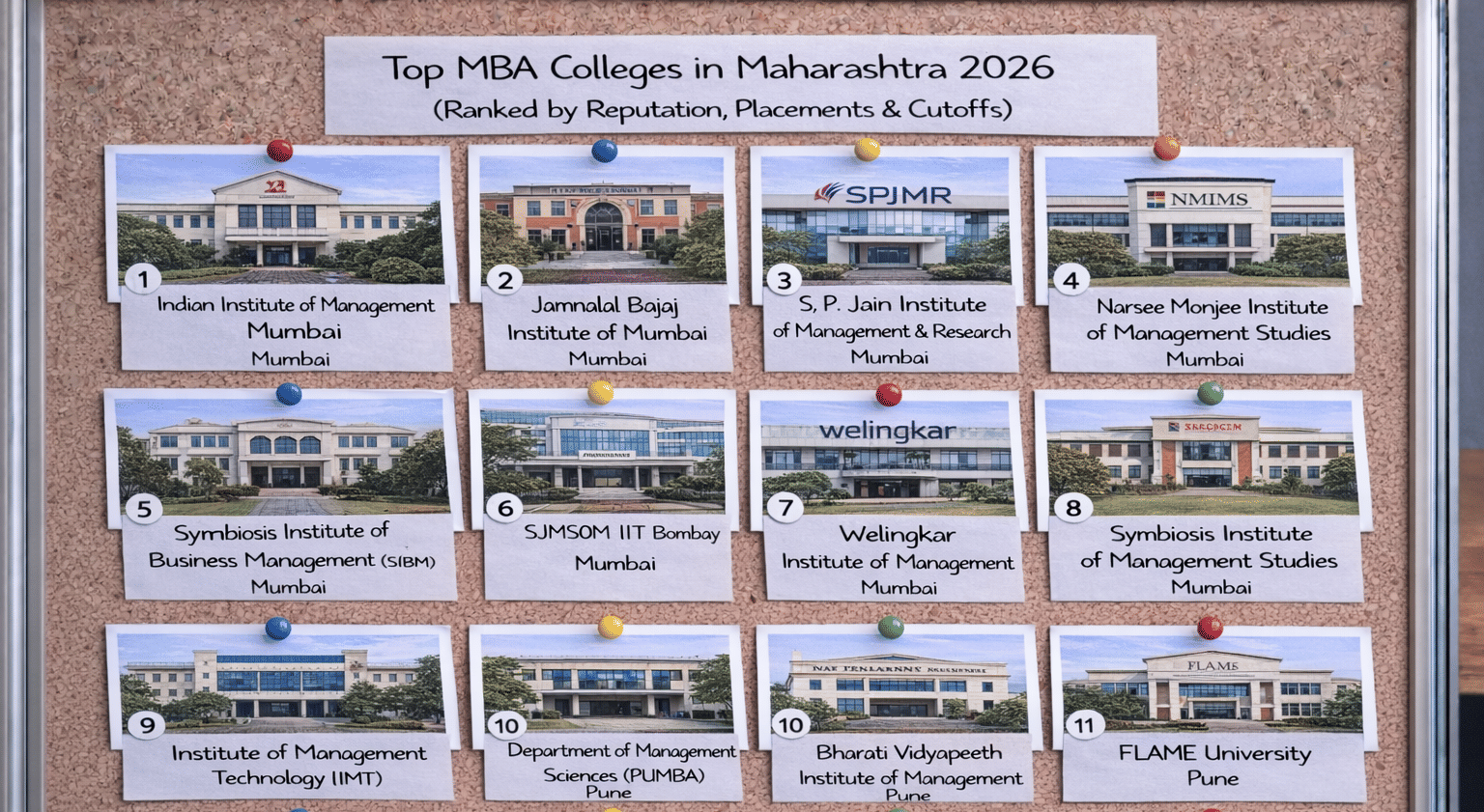 Top MBA Colleges in Maharashtra 2026
