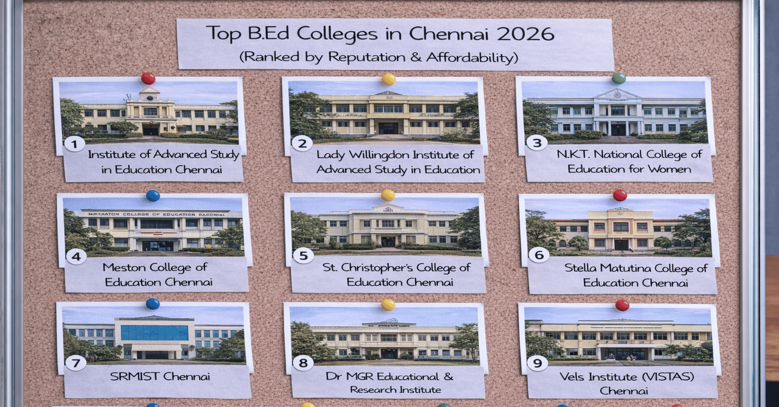 B.Ed Colleges in Chennai 