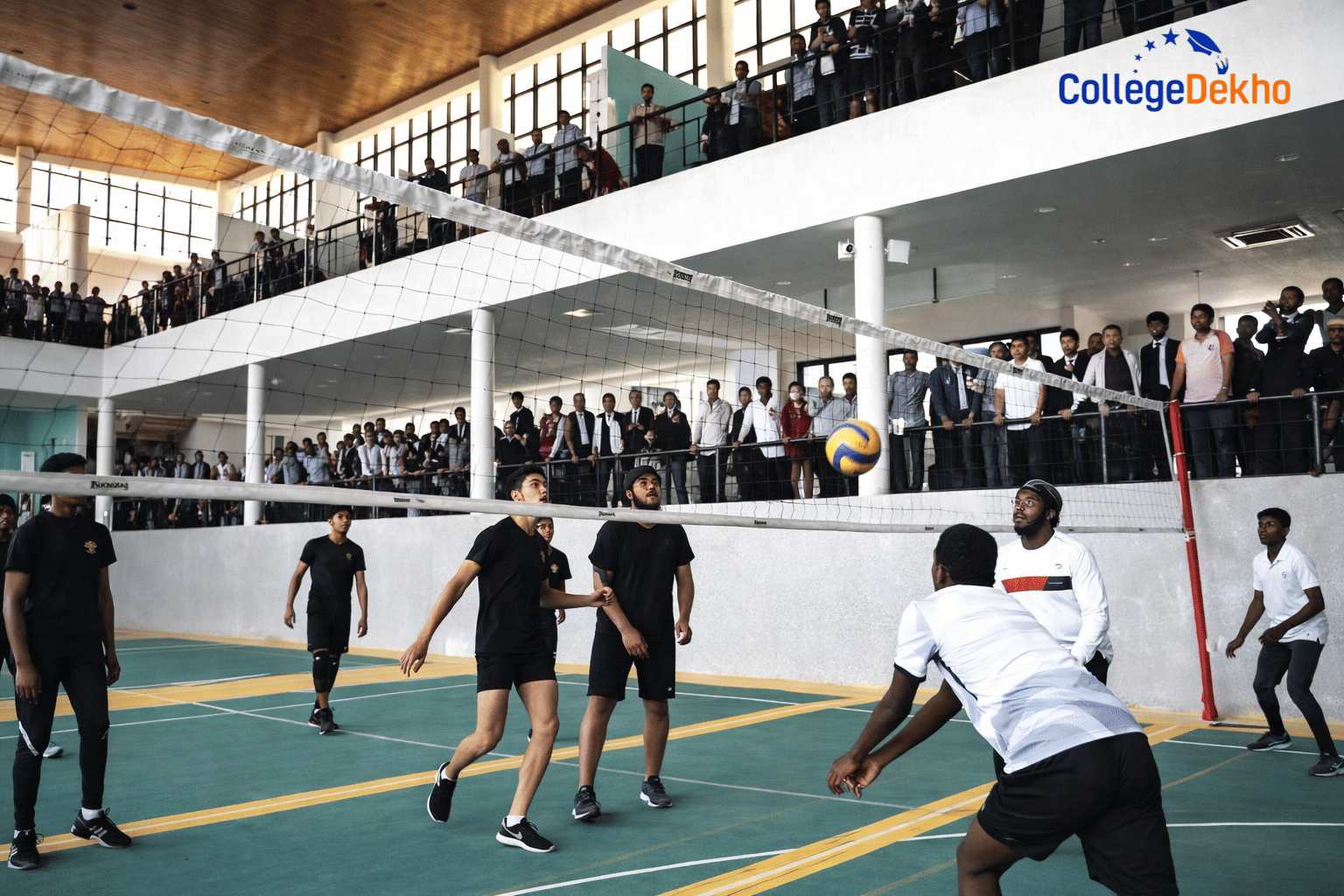 Jaipur National University indoor sports facility