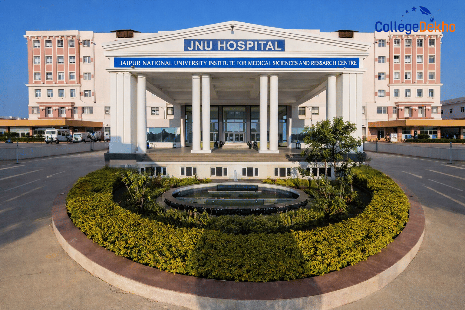 Jaipur National University medical campus building
