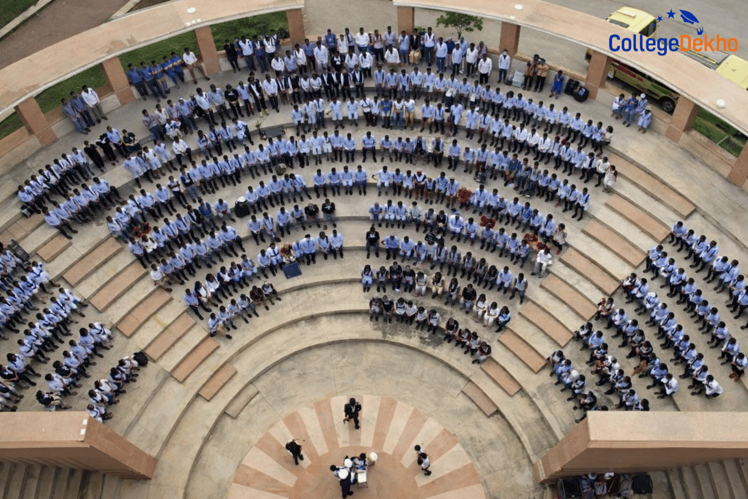 student event at Jaipur National University campus