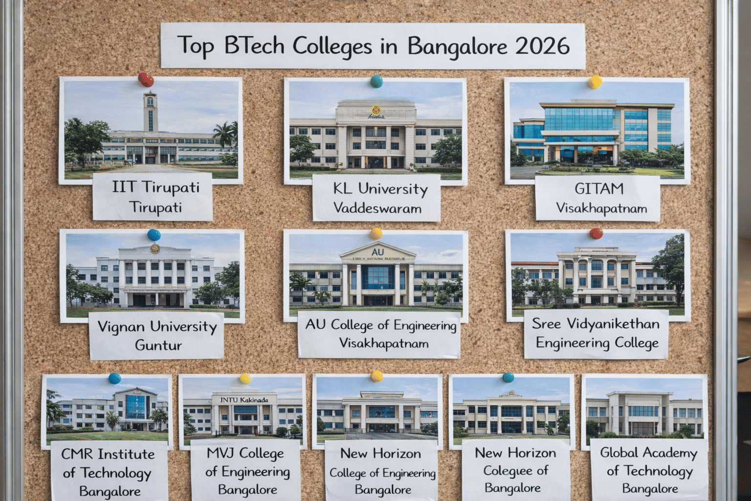 BTech Colleges in Bangalore