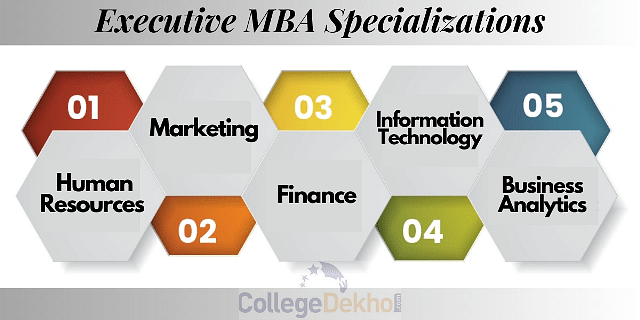 List of Popular Executive MBA Specializations