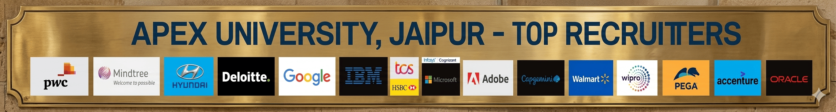 Apex University Top Recruiters