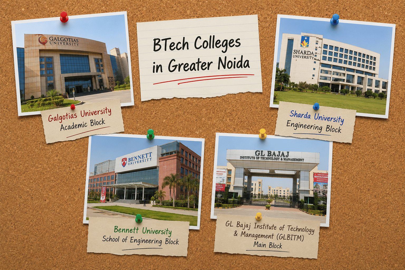 Top B.Tech Colleges in Greater Noida 2026: Ranking, Fees, Admission ...