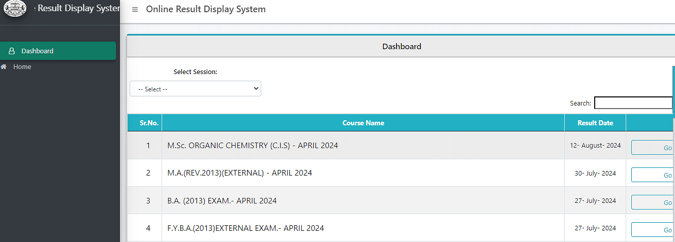 UniPune Results 2024: Semester-Examination