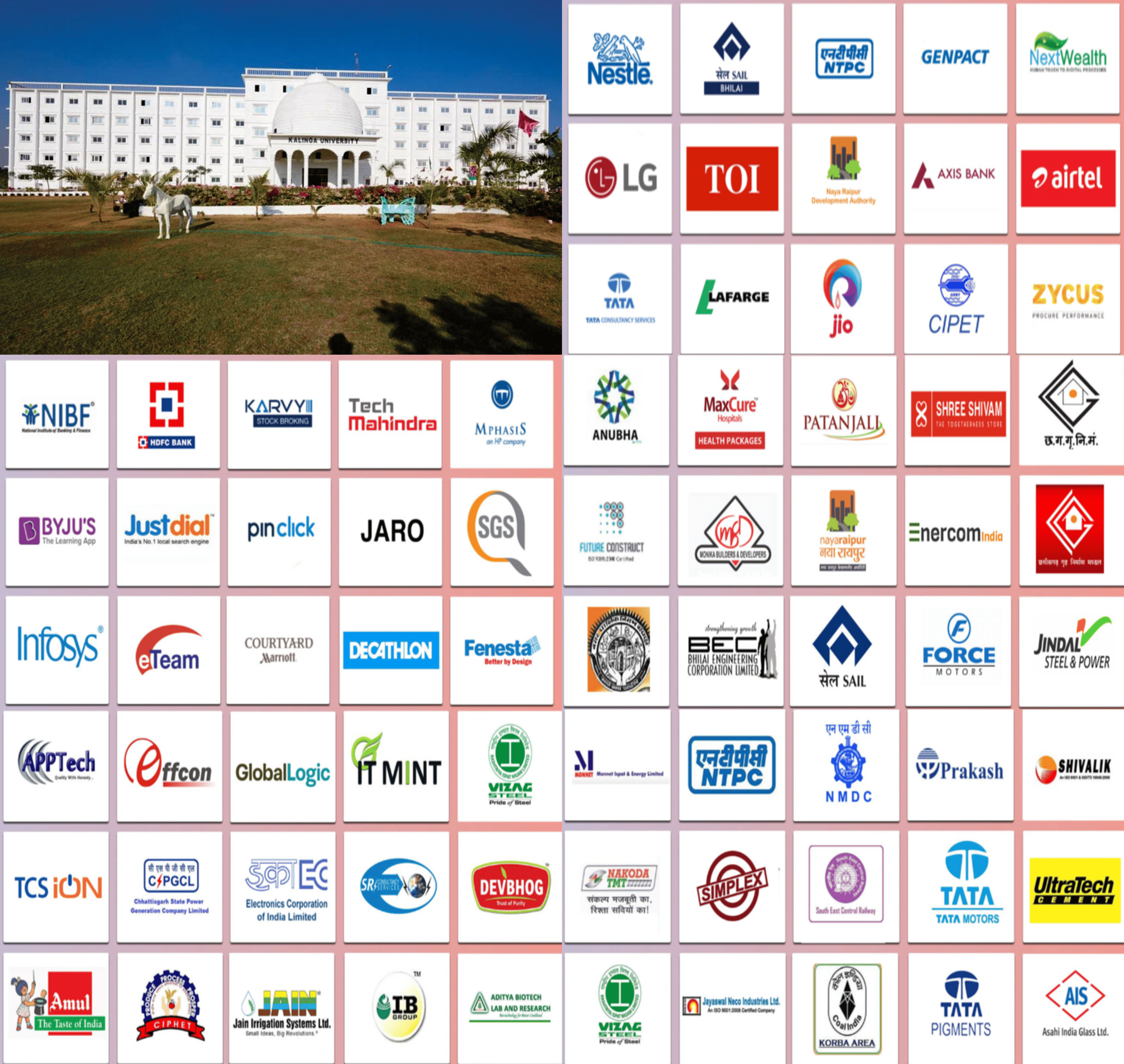 Kalinga University Top Recruiters in 2024