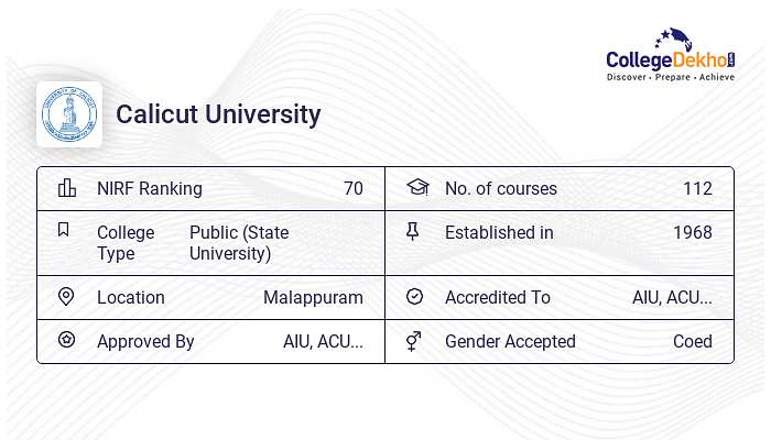 Career Development Centre, Perambra - Admissions to Masters in