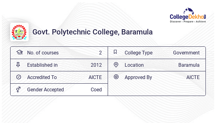 Govt. Polytechnic College (GPC), Baramula Fees Structure & Courses List ...