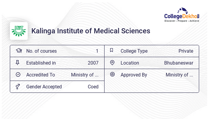 Kalinga Institute of Medical Sciences Campus Facilities Hostel