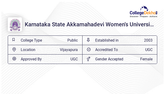 Karnataka State Akkamahadevi Women's University Affiliated Colleges ...