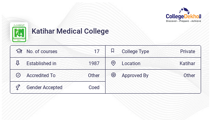 KMC Katihar Fees Structure Courses List 2024 25