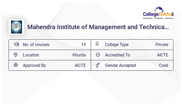 Mahendra Banking Institute Fees In Pune Mahendra Institute of Management and Technical studies - Admission 2024