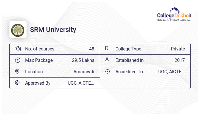 SRM University Amaravati Fees Structure and Courses List 2023 SRM University Amaravati Fees Structure and Courses List 2023