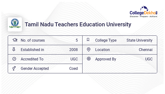 TNTEU - Admission 2024, Fees, Courses, Placement, Ranking