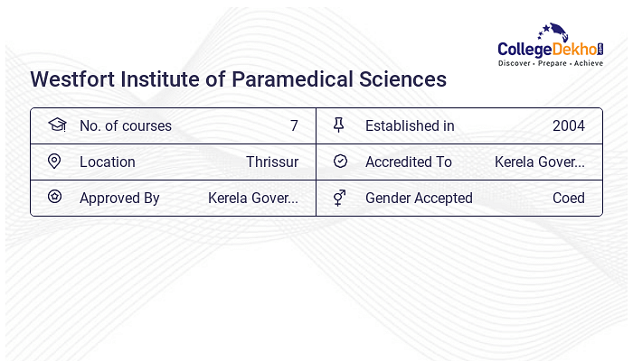 Westfort Institute of Paramedical Sciences 2024 Admission Fees Westfort Institute of Paramedical Sciences 2024 Admission Fees