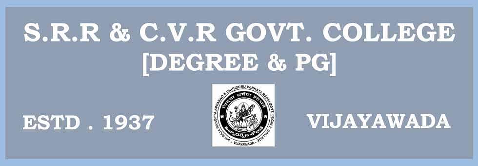 The SRR & CVR Govt. Degree College Vijayawada : Courses And Fees ...