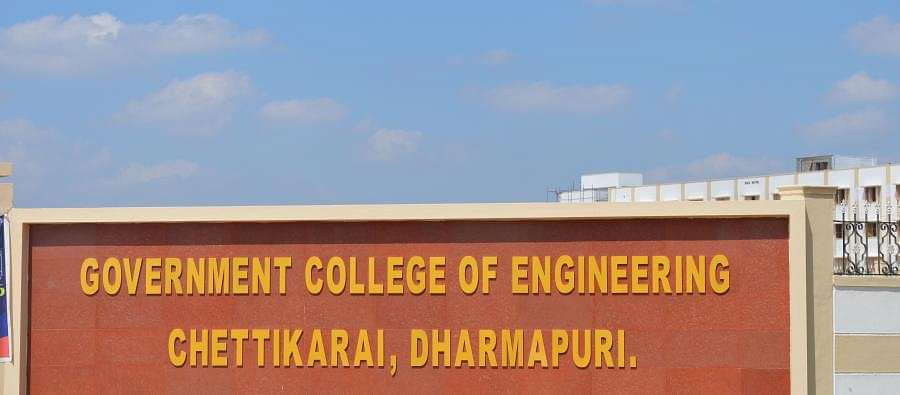 Government College of Engineering (GCE), Dharmapuri Campus Facilities ...