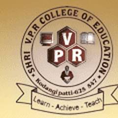 Shri V.P.R. College of Education, (Theni)