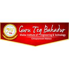 Guru Teg Bahadur Khalsa Institute of Engineering and Technology, (Malout)