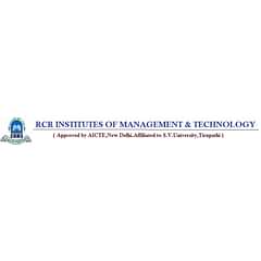 RCR Institute Of Management & Technology, (Tirupati)
