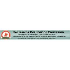 Kalikamba College of Education, (Prakasam)