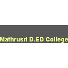 Mathrusri D.ED College, (Mahbubnagar)