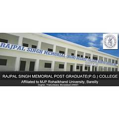 Rajpal Singh Memorial Post Graduate(P.G.) College, (Moradabad)