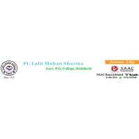 Pt. Lalit Mohan Sharma Government Post-Graduate College