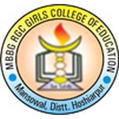 MBBG RGC Girls College of Education, (Hoshiarpur)
