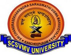 Scsvmv University Kanchipuram, (Kanchipuram)
