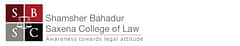 Shamsher Bahadur Saxena College of Law Fees