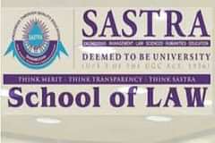 SASTRA University - School of Law Fees