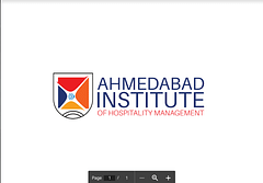 Ahmedabad Institute of Hospitality Management, Ahmedabad, (Ahmedabad)