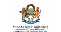 MNSK College of Engineering Pudukkottai
