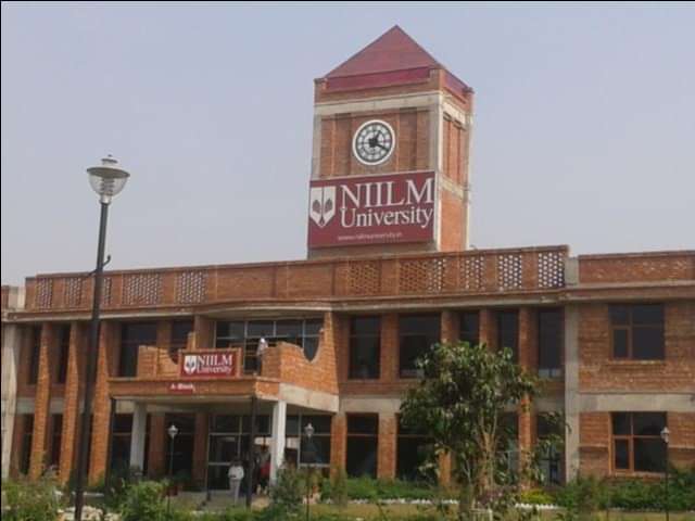 NIILM University Fees Structure Courses List 2024 25