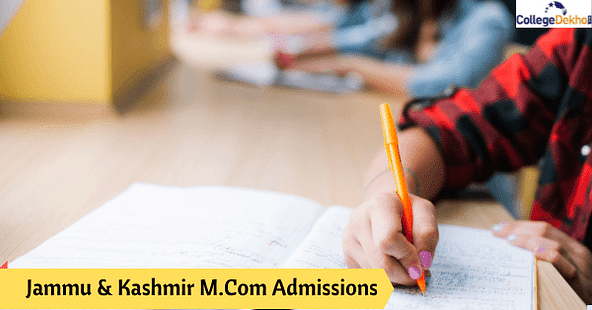 Jammu and Kashmir M.Com Admissions