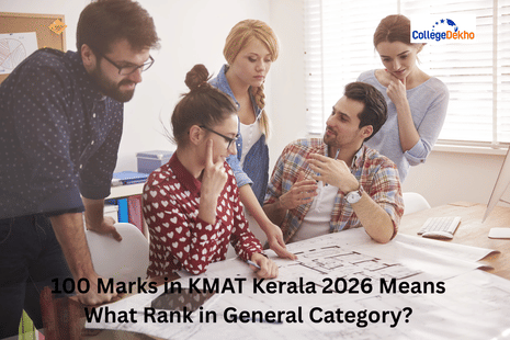 100 Marks in KMAT Kerala 2026 General Category Rank