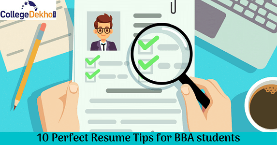 10 Resume Tips for BBA Students