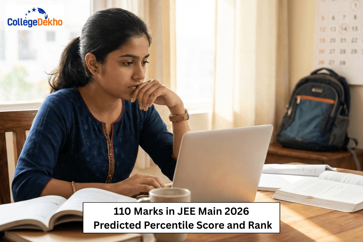 110 Marks in JEE Main 2026 Predicted Percentile Score and Rank