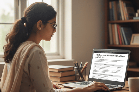 115 Marks in AP TET vs AP DSC Weightage Analysis 2025