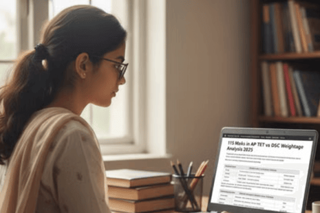 115 Marks in AP TET vs AP DSC Weightage Analysis 2025