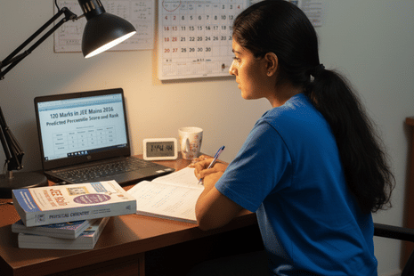 120 Marks in JEE Main 2026 Predicted Percentile Score and Rank