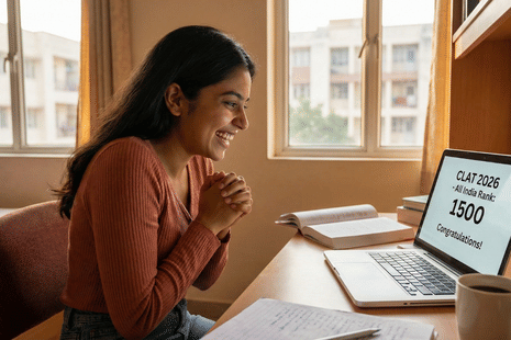 1500 Rank in CLAT 2026; Expected NLUs for all Categories