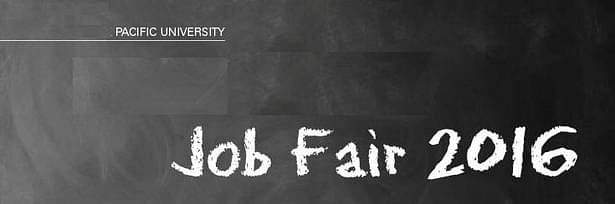 Event  Updates -Job Fair to be Conducted at Pacific University.
