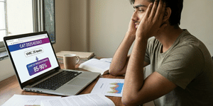 20 Marks in CAT VARC 2025 means how much percentile expected