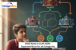 2500 Rank in CLAT 2026; Expected NLUs for all Categories